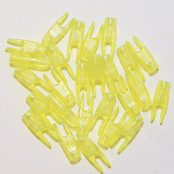 Flex, Pfeilnocke für Pin´s - Large - Fluo Green - 10er Pack