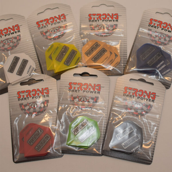 Strong Dartflights Pentathlon 3er Pack