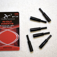 Carbon Express, Pfeilinsert In-Out .166 Typ 2 konisch