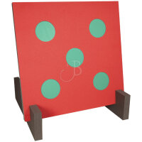 Blackbird LARP-Scheibe mit Ständer 80x80x5 cm