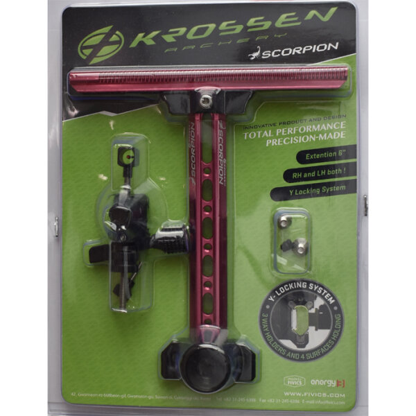 Krossen Visier Scorpion - Red