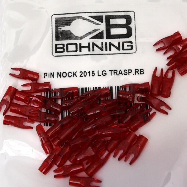 Bohning, Pfeilnocke für Pin´s Large Rubin 6er Pack