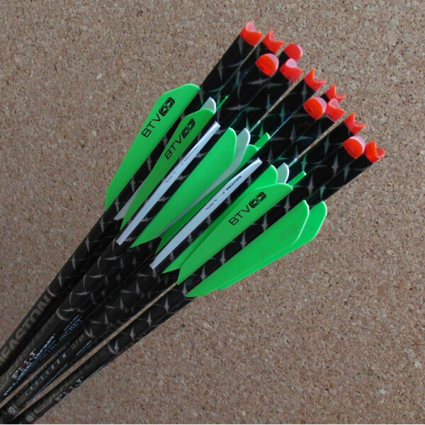 Easton, Armbrust Bolzen - FMJ - 20 Zoll - 6er Pack, excl. Spitze