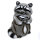 3D-Inform 3D-Ziel Waschbär