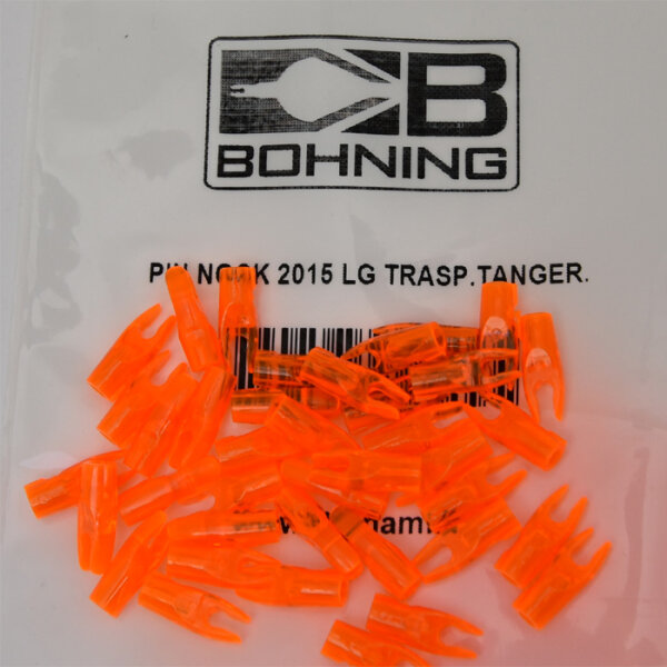 Bohning, Pfeilnocke für Pin´s Large Tangerine 6er Pack