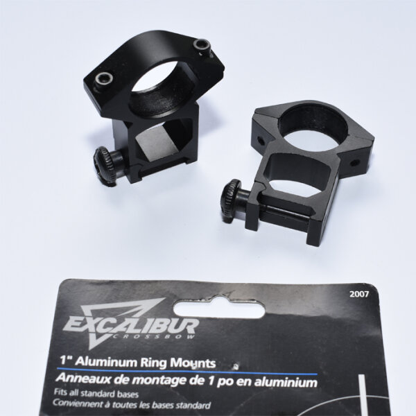 Excalibur ZF-Montage - High - Weaver - 1Zoll Tube #2007.