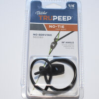 Trophy Ridge No Tie Aluminium Peep 1/4 Zoll