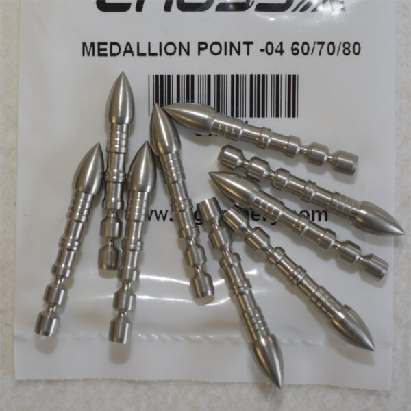 Cross-X, Pfeilspitze für Medallion XR -04; 60 - 70 - 80 grain